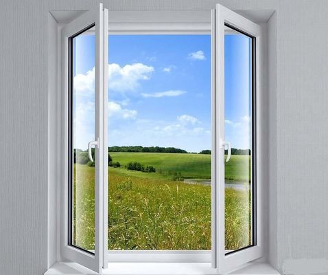 세대 하얀 내부 변동 알루미늄 여닫이창은 코팅되어서 가루가 됩니다